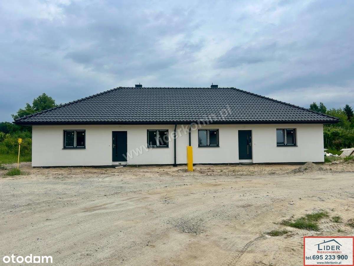 Nowoczesny dom bliźniaczy na sprzedaż – Konin, ul. Okólna