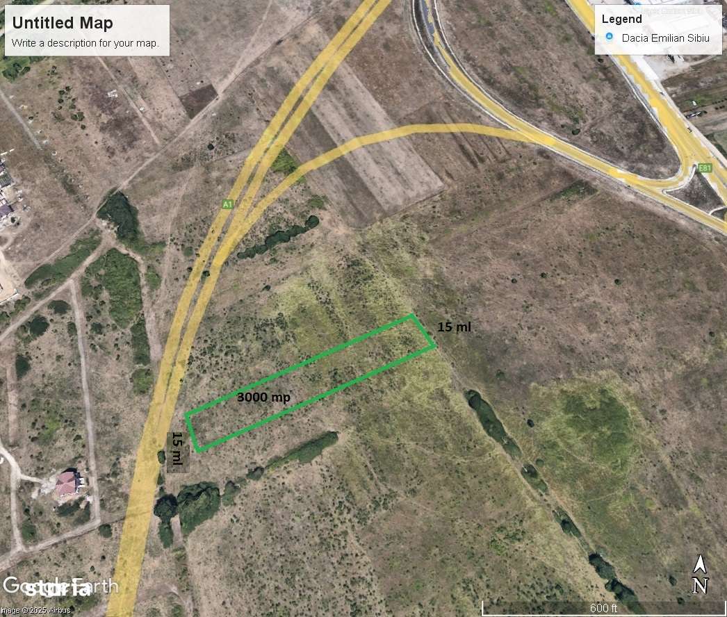 Teren de vanzare Selimbar zona Cartier Tineretului, zona industriala - Imagine principală: 2/3