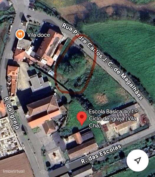 Terreno 650 m2 em Vila Chã - V. Conde c/projeto aprovado 2xT2+2xT3 - Grande imagem: 4/4