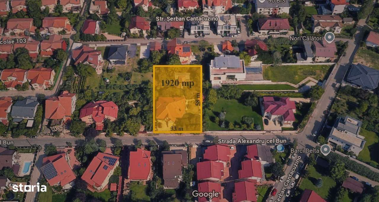 Teren premium - Cu Vila - Iancu Nicolae - Alexandru cel Bun - Imagine principală: 1/5