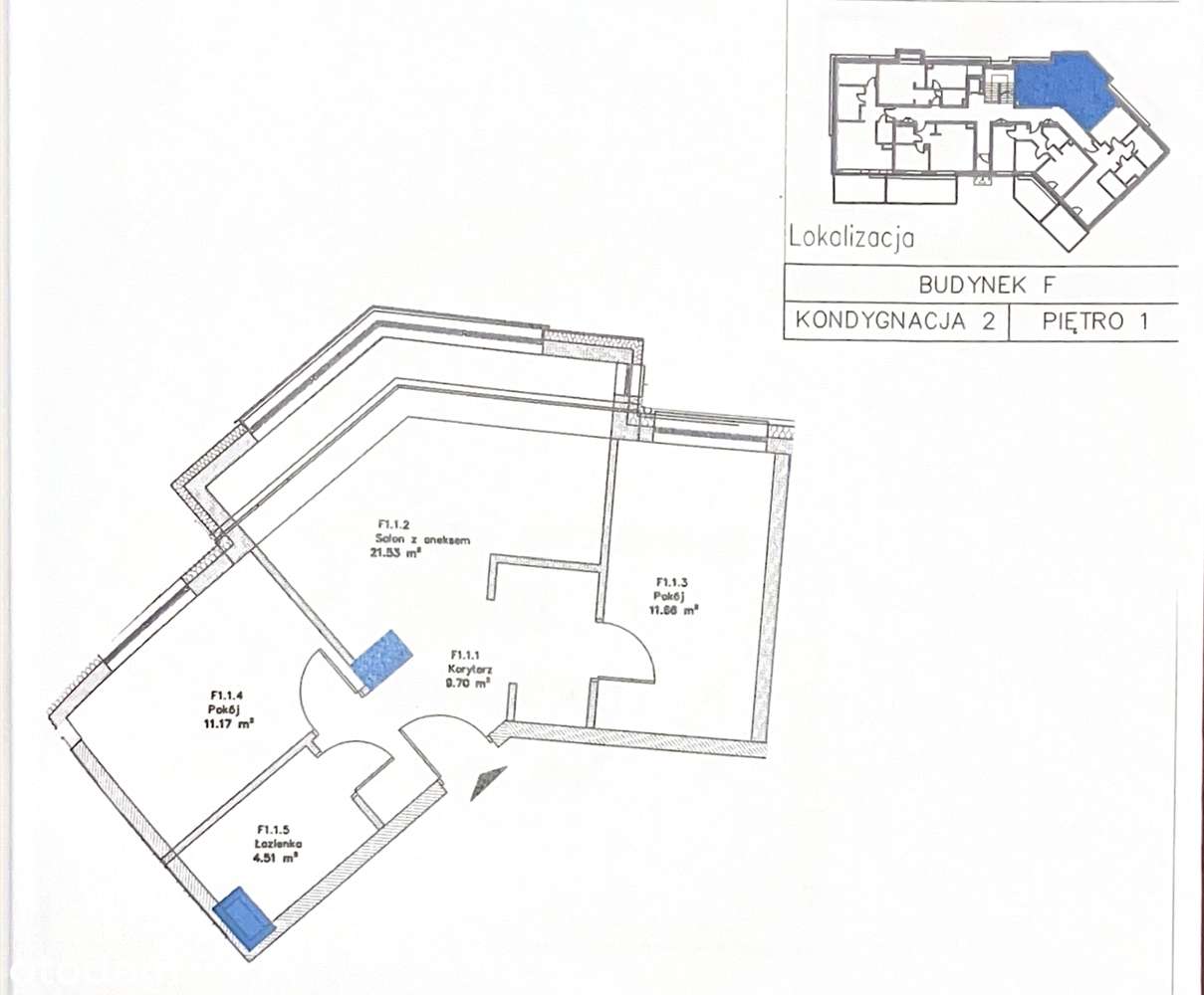 Wileńska Park | 58,5m²I Projekt Architekta| 3 pokoje, I Piętro I Winda-17