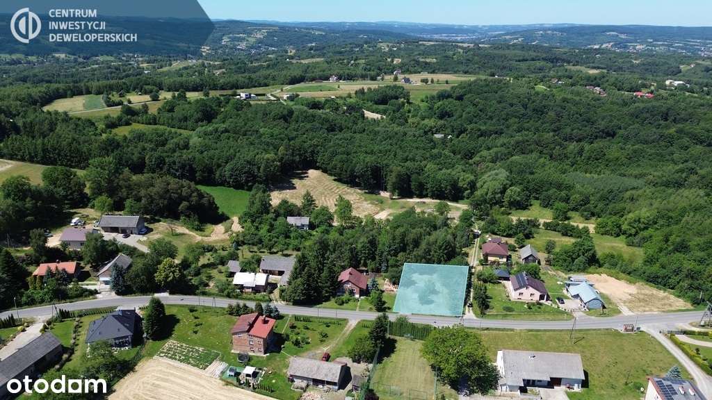 Działka przy drodze gminnej pod dom jednorodzinny - Pełny obrazek: 1/19