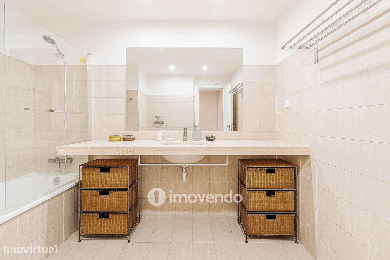 Apartamento T1 com estacionamento em Belém-18