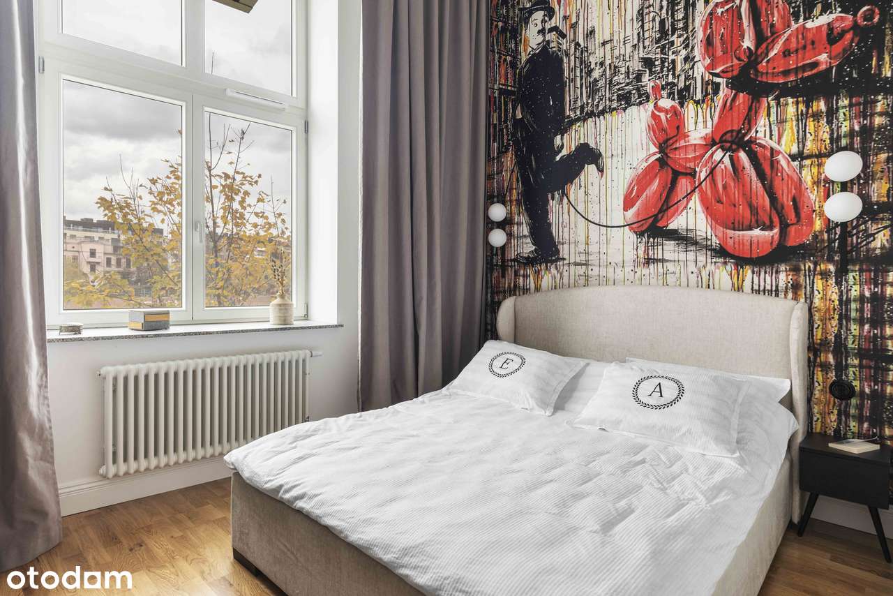 Stylowe mieszkanie z duszą | Sufit 4 m ! | Widok na rzekę-7