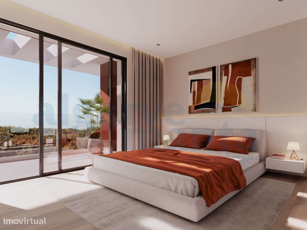 Moradia T4 de Arquitetura Contemporânea com Piscina, Rooftop e Vist...-26