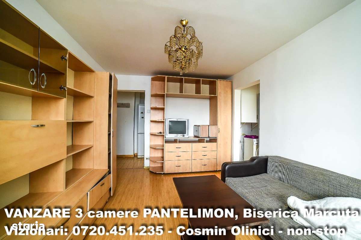 Vanzare 3 camere, 49 mp, zona Pantelimon, Biserica Marcuta - Imagine principală: 2/12