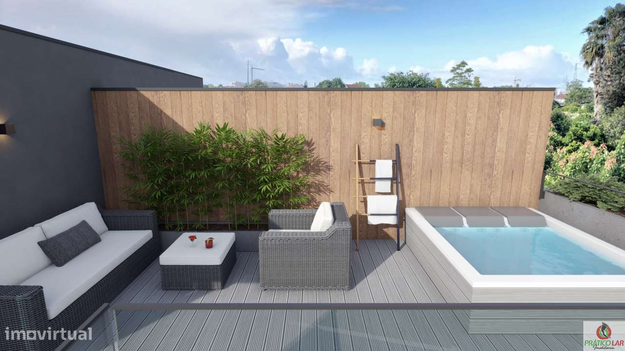 Terreno em Aradas com projecto aprovado para duas moradias - Grande imagem: 2/12