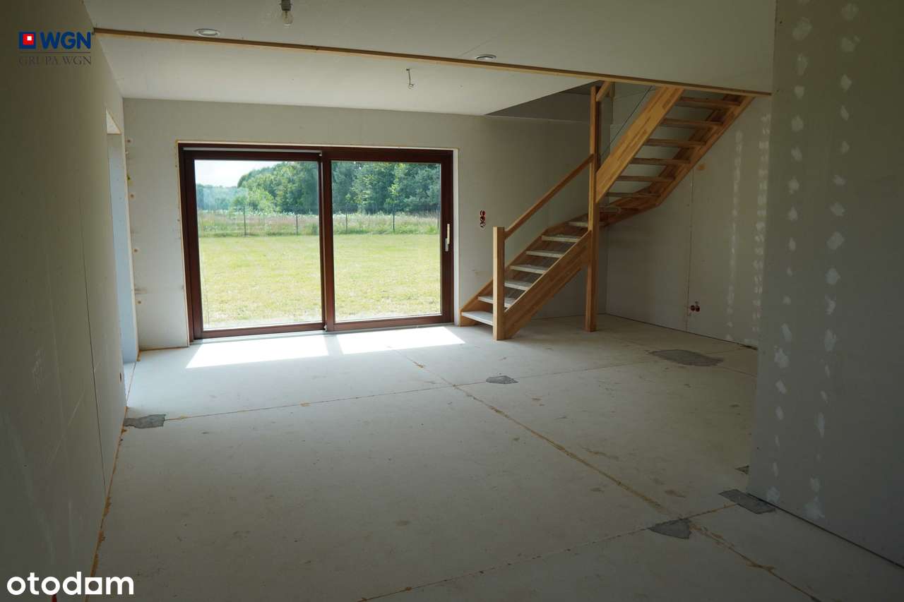 Dom jednorodzinny w stanie deweloperskim w Kamienniku Wielkim.-9