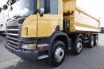 Scania P380 / 8X4 / BASCULANĂ SPATE / ELBO / CAPACITATE DE ÎNCARCARE 18 TONE / MANUAL - 16