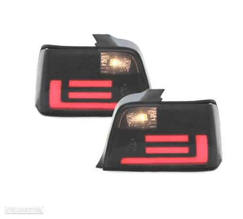 FAROLINS TRASEIROS LED BAR PARA BMW E36 90-99 ESCURECIDOS - 2