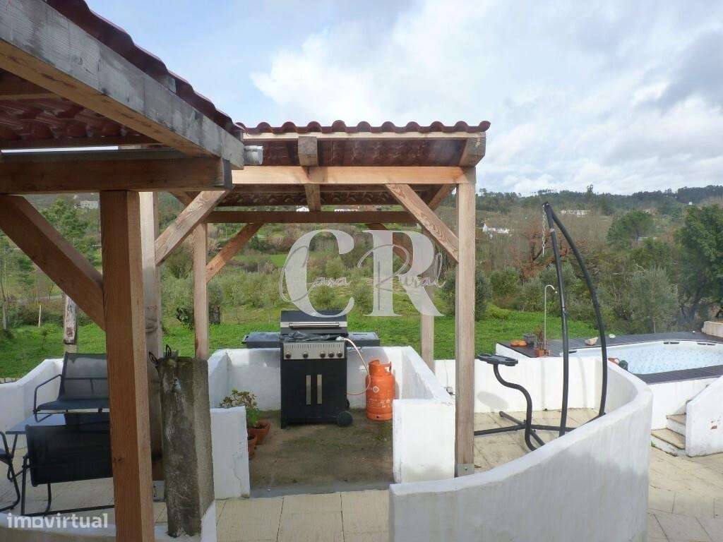 Cottage T3 com anexo para hóspedes, garagem e vistas em Alvaiázere-40