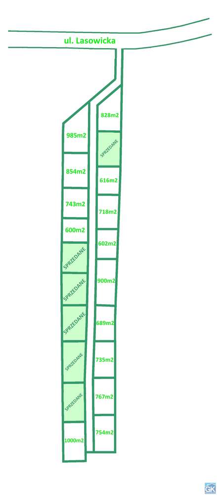 Działki w Nakle Śląskim - Pełny obrazek: 4/4