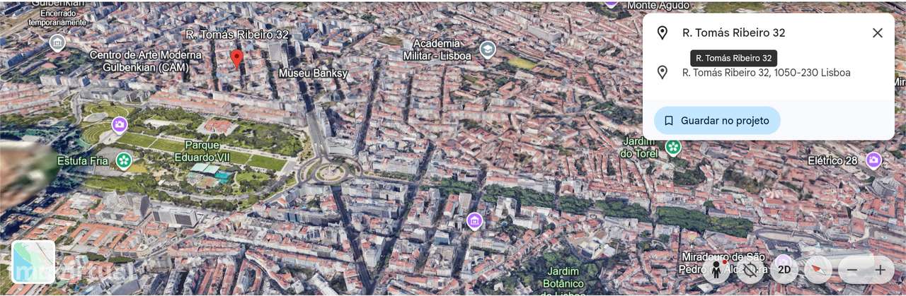 APARTAMENTO T-3 RUA TOMÁS RIBEIRO PARA REMODELAÇÃO TOTAL - Grande imagem: 4/46