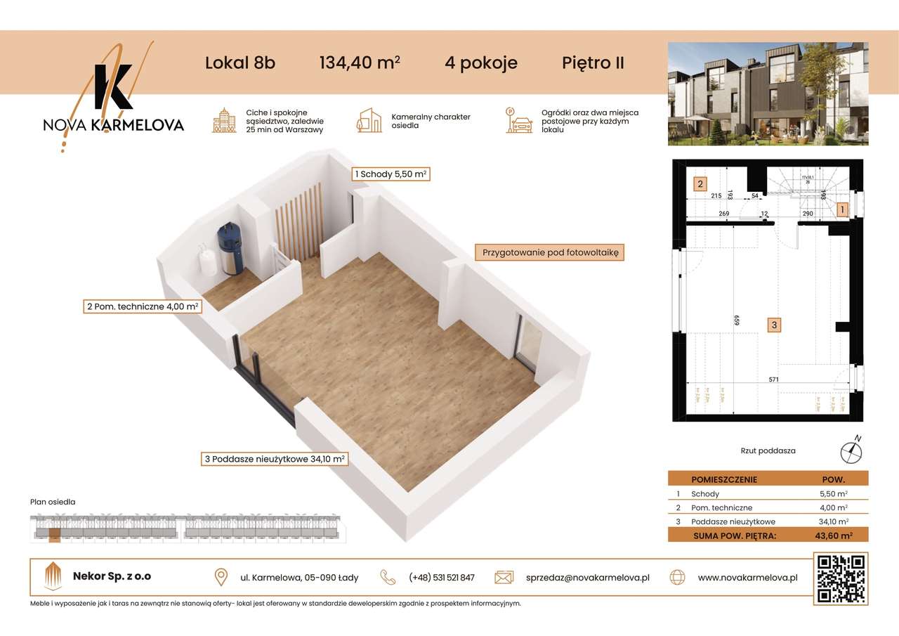 4-pokojowy dom 90m2 + ogródek Bezpośrednio - Pełny obrazek: 4/9