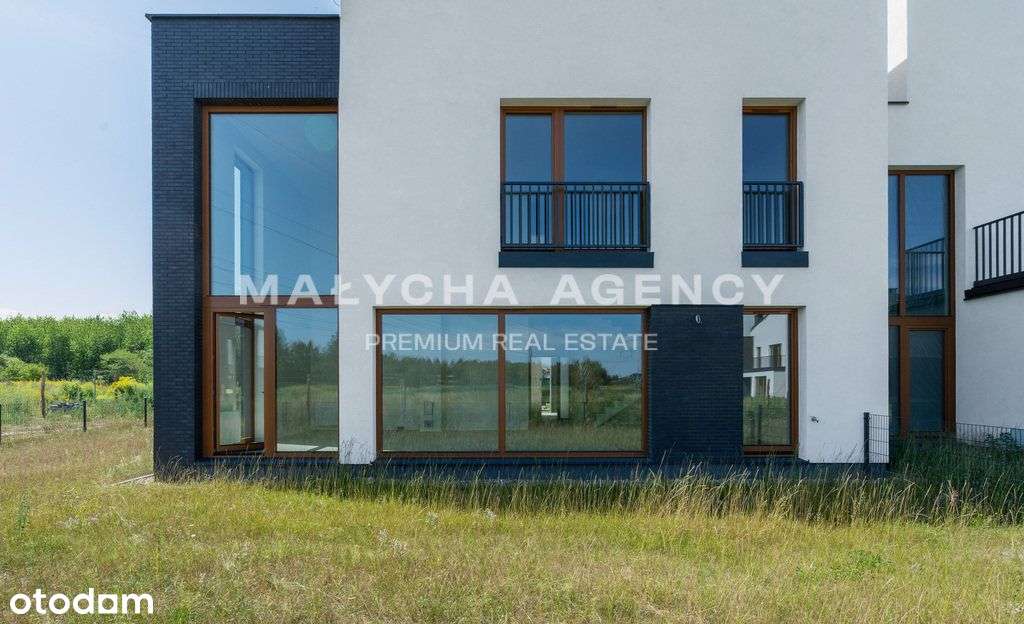 Nowoczesne domy w zabudowie bliźniaczej Konstancin-7