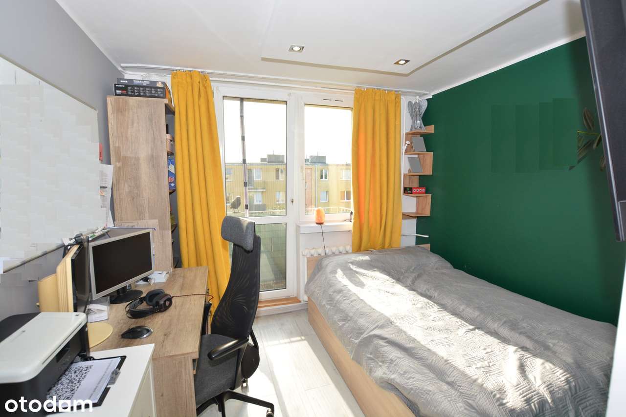 2 pok. + jadalnia, 46m2, balkon, wyposażone, centrum, zadbane-5