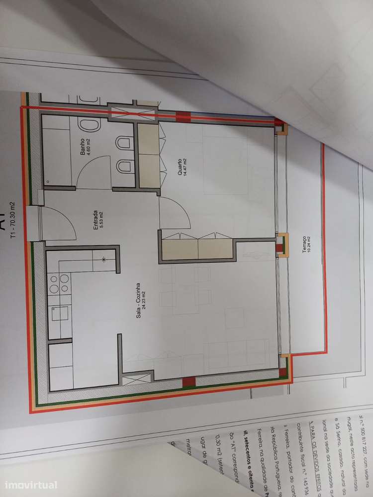 Apartamento, 70 m², Azurém - Grande imagem: 5/6