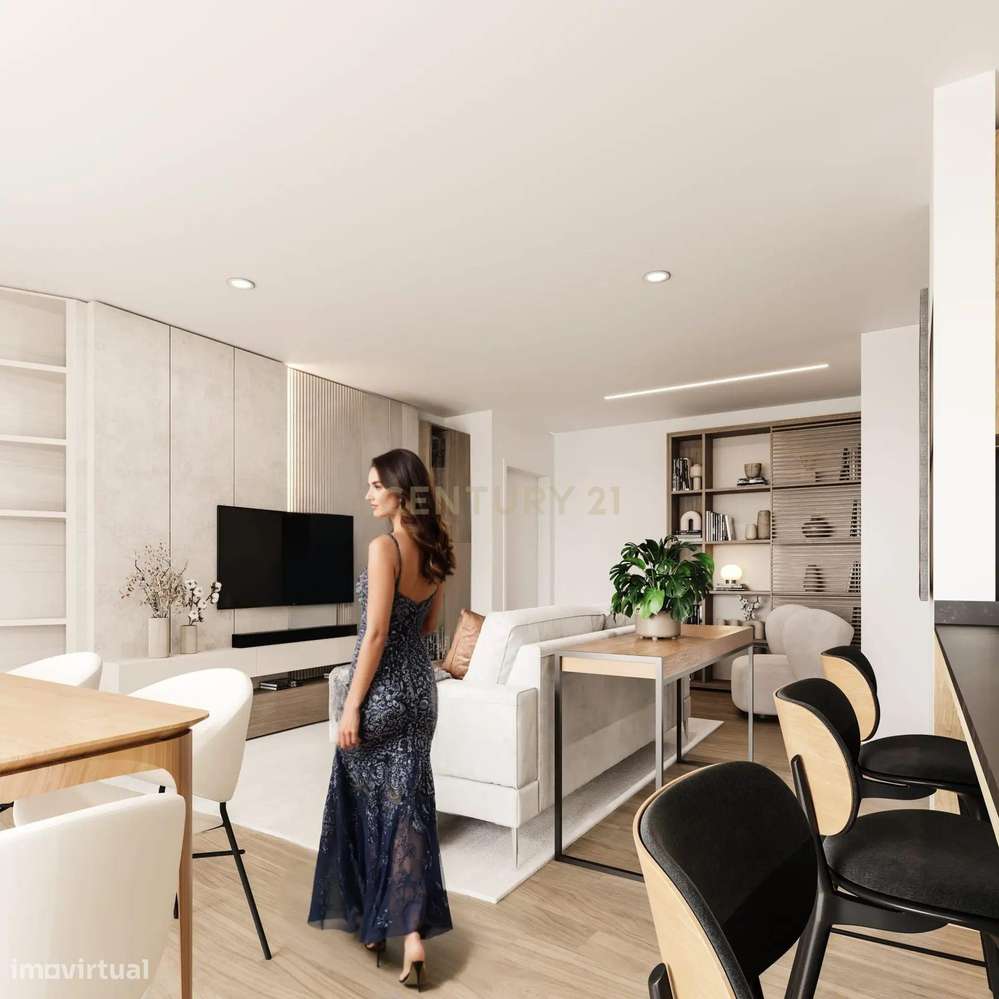 Apartamento T1 com Terraço em Carnaxide-13