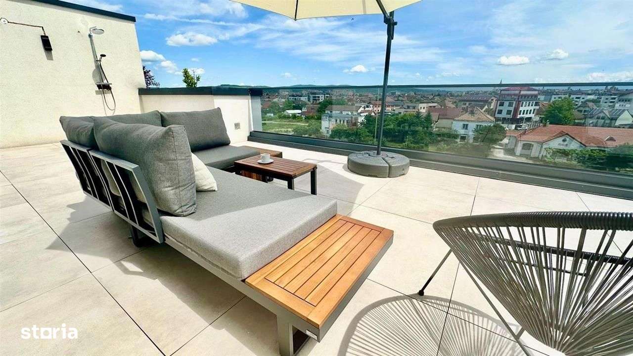 Penthouse cu terasa spectaculoasa si vedere panoramica - Turnisor - Imagine principală: 2/10