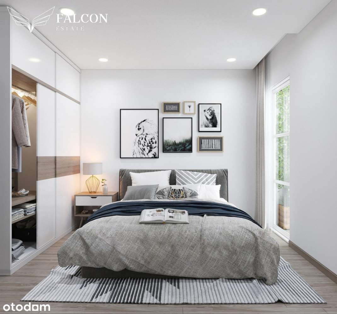 2 pokoje z tarasem, niska zabudowa w Poznaniu-8