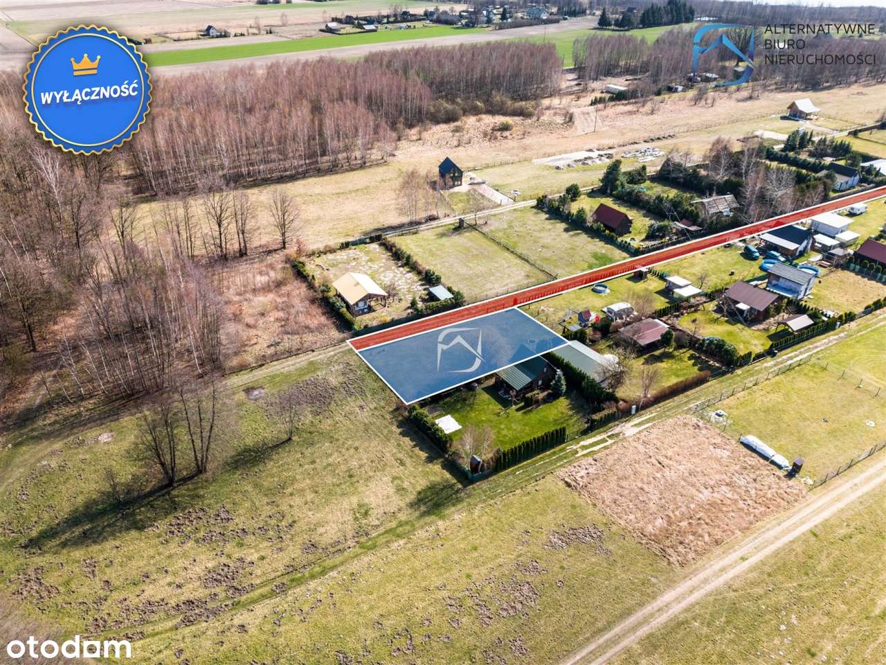 Działka nad j. Grabniak z warunkami zabudowy - Pełny obrazek: 5/17