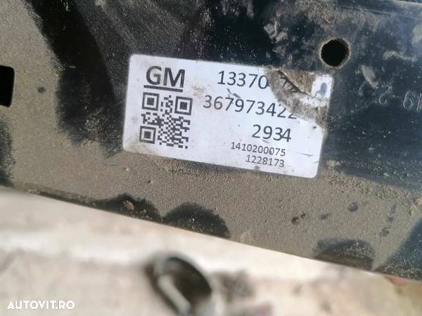 Punte fata/ cadru jug motor opel zafira c, astra j, chevrolet cruze cu bara torsiune 13327070, 367973422 - 3