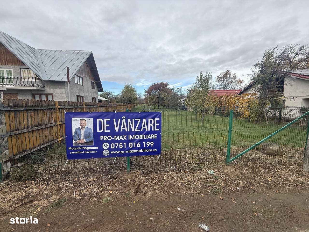 Teren intravilan împrejmuit 2331 mp la strada, toate utilitățile! - Imagine principală: 4/17