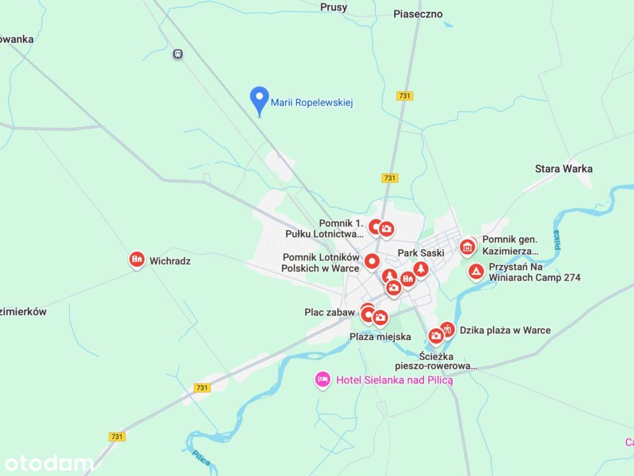 Działka na obrzeżach Warki w atrakcyjnej cenie-2