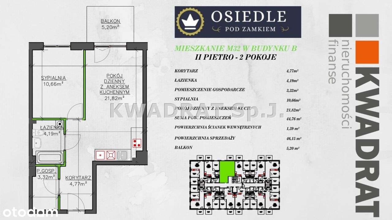 Nowoczesne mieszkanie z garderobą- Wieruszów - Pełny obrazek: 4/5
