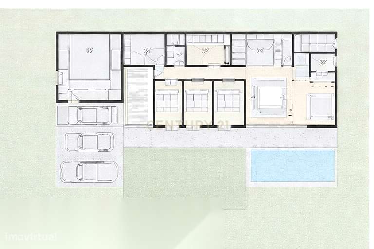 Terreno com PIP aprovado | 3.680 m² | Vista Serra de Montejunto - Grande imagem: 3/20