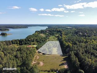 Działka budowlana nad jeziorem - Mazury