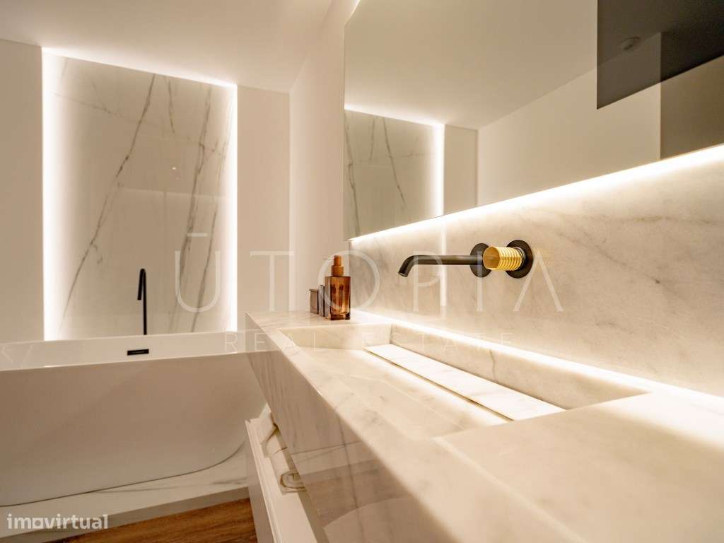 T4 novo com terraço, sala de cinema e piscina - D. João III Prestig...-18