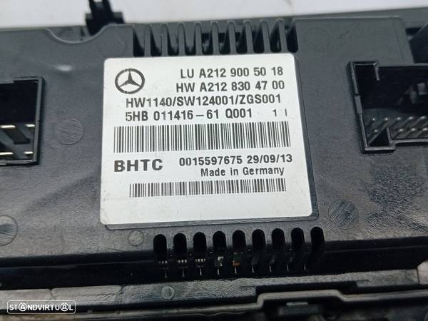 Comando / Modulo De Ar Condicionado / Ac Mercedes-Benz E-Class (W212) - 4