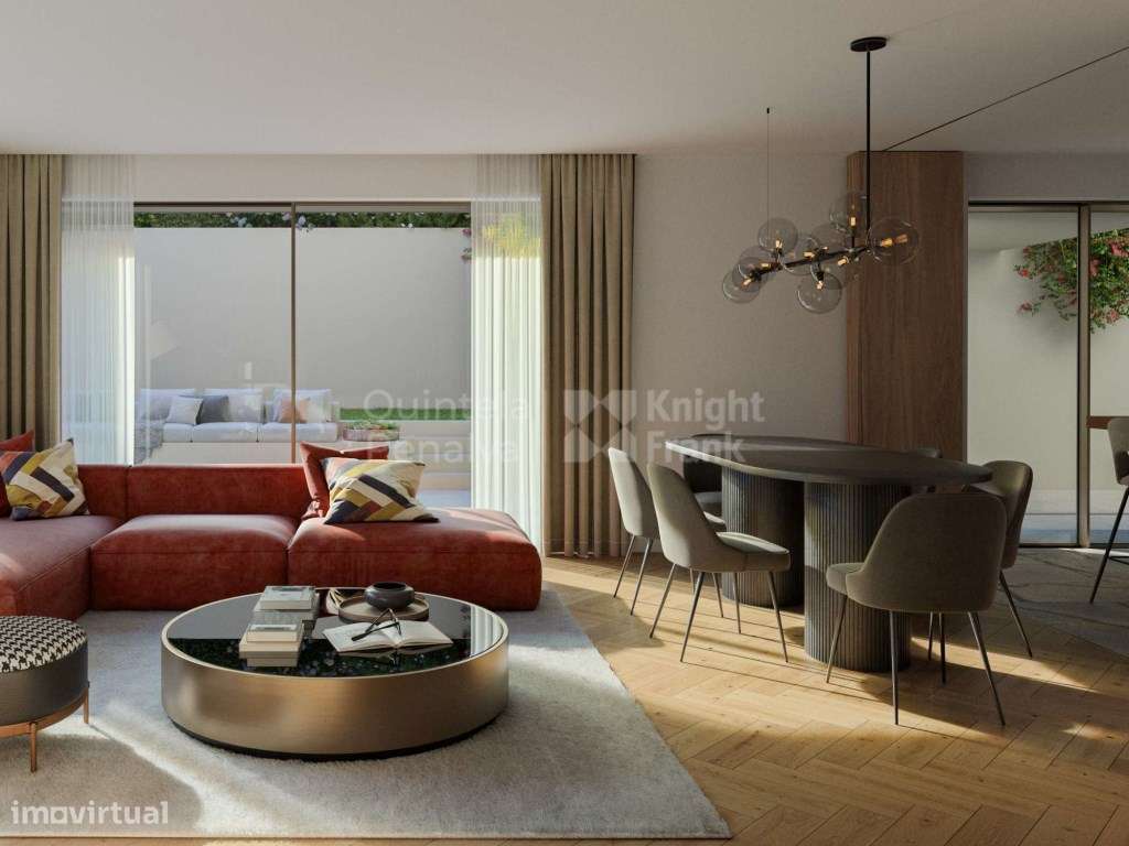 Apartamento T3 duplex com 3 jardins privativos, em Cascais - Grande imagem: 2/23