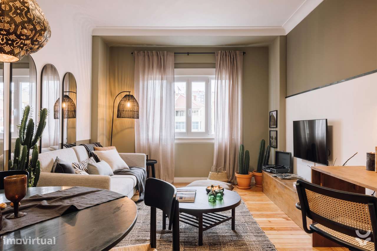 Apartamento T2 na Av. da Liberdade - Marquês de Pombal-18