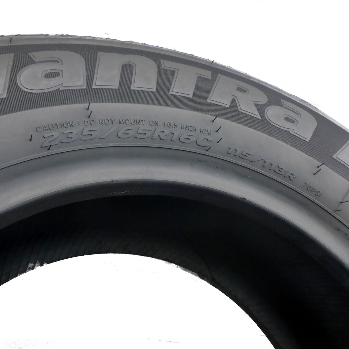 4 x HANKOOK 235/65 R16 C 115/113R Vantra LT Lato 9mm - 7