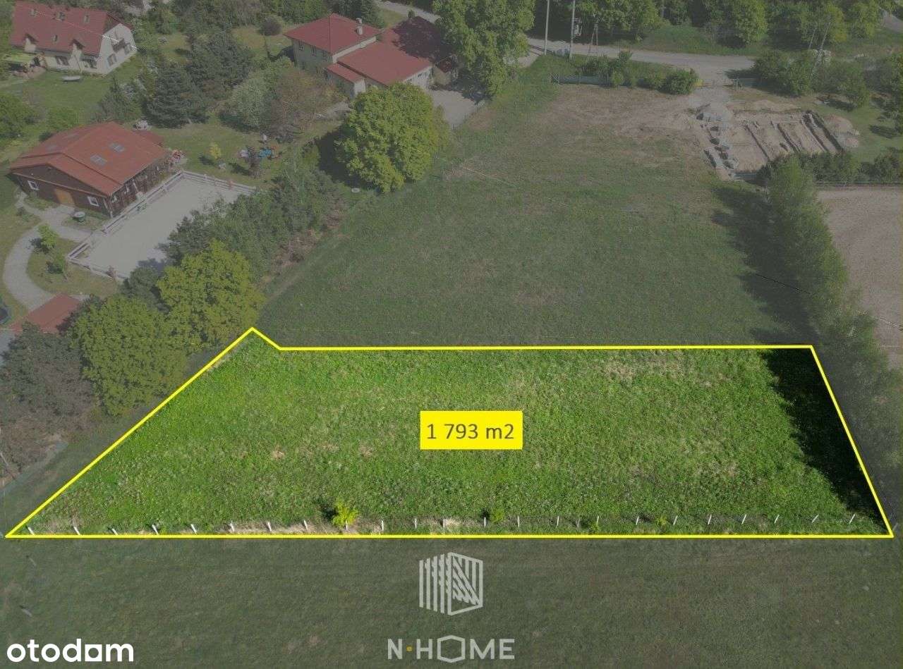 Działka rolno-budowlana/1793m2/Pkp/Zielona okolica - Pełny obrazek: 2/6