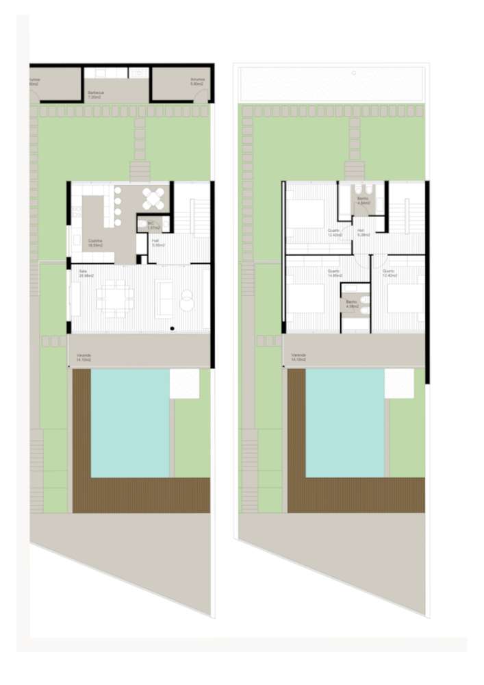 Moradia T3 com garagem e jardim no centro de Vila Nova de Gaia - Grande imagem: 5/8