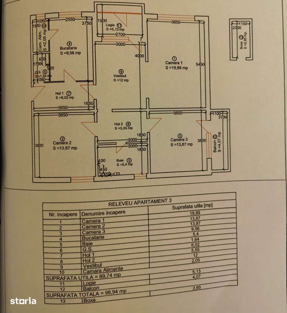 Apartament cu 4camere Parter Inalt-Punctele Cardinale-Medicina-Central-5