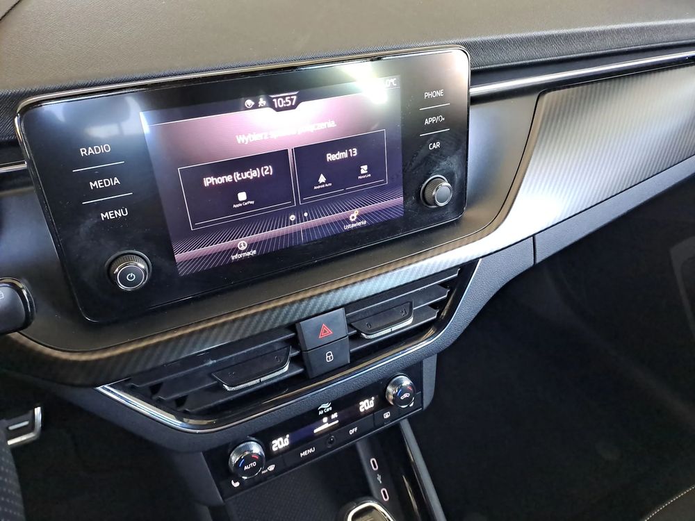 SKODA KAMIQ KAMIQ Monte Carlo 1.0 TSI 110 KM DSG Kamera Panorama Salon PL ASO