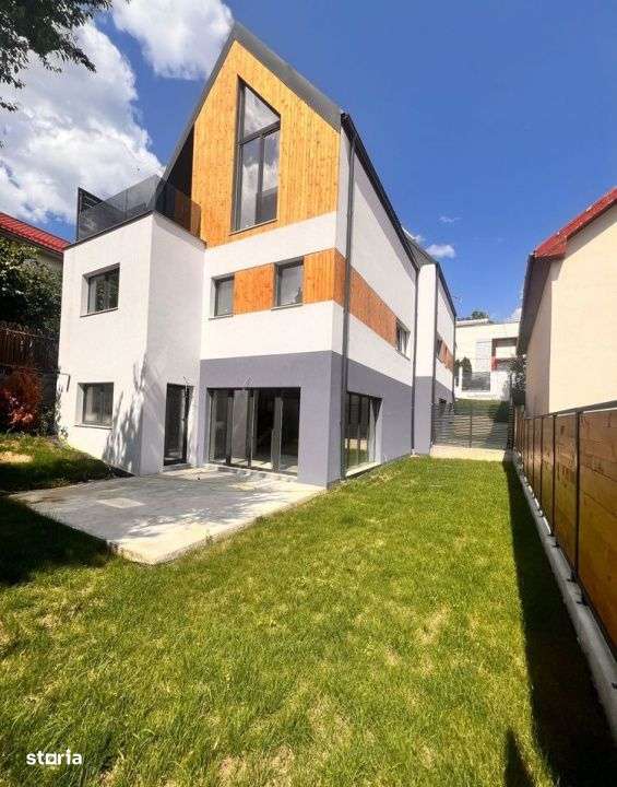 Duplex modern, 4 camere, 128 mp, 165 mp teren, parcare, zona Corneliu - Imagine principală: 1/8