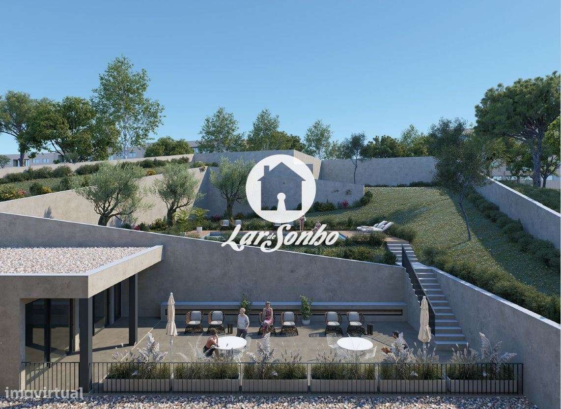 Apartamento T3 em construção, em condomínio fechado com piscina-1