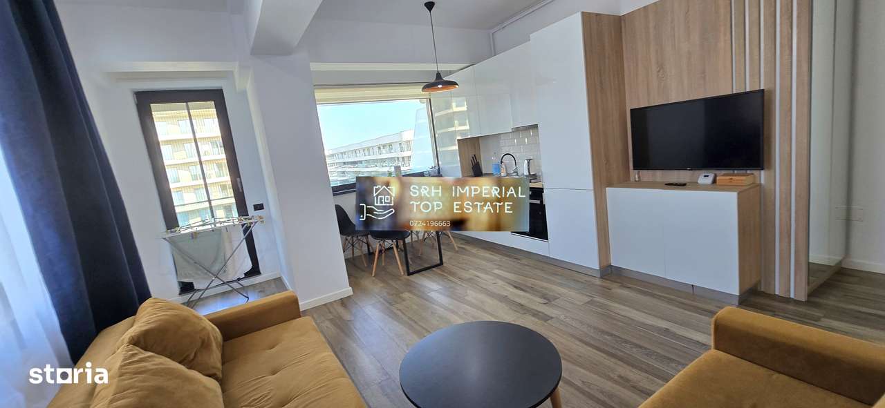 Apartament 2 camere Mamaia Nord Stefan Building Lake Loc de Parcare - Imagine principală: 3/8