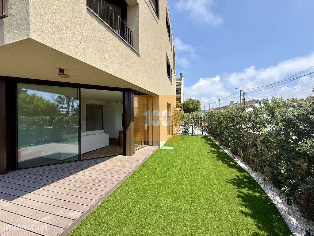 T1 novo com jardim na Granja-23