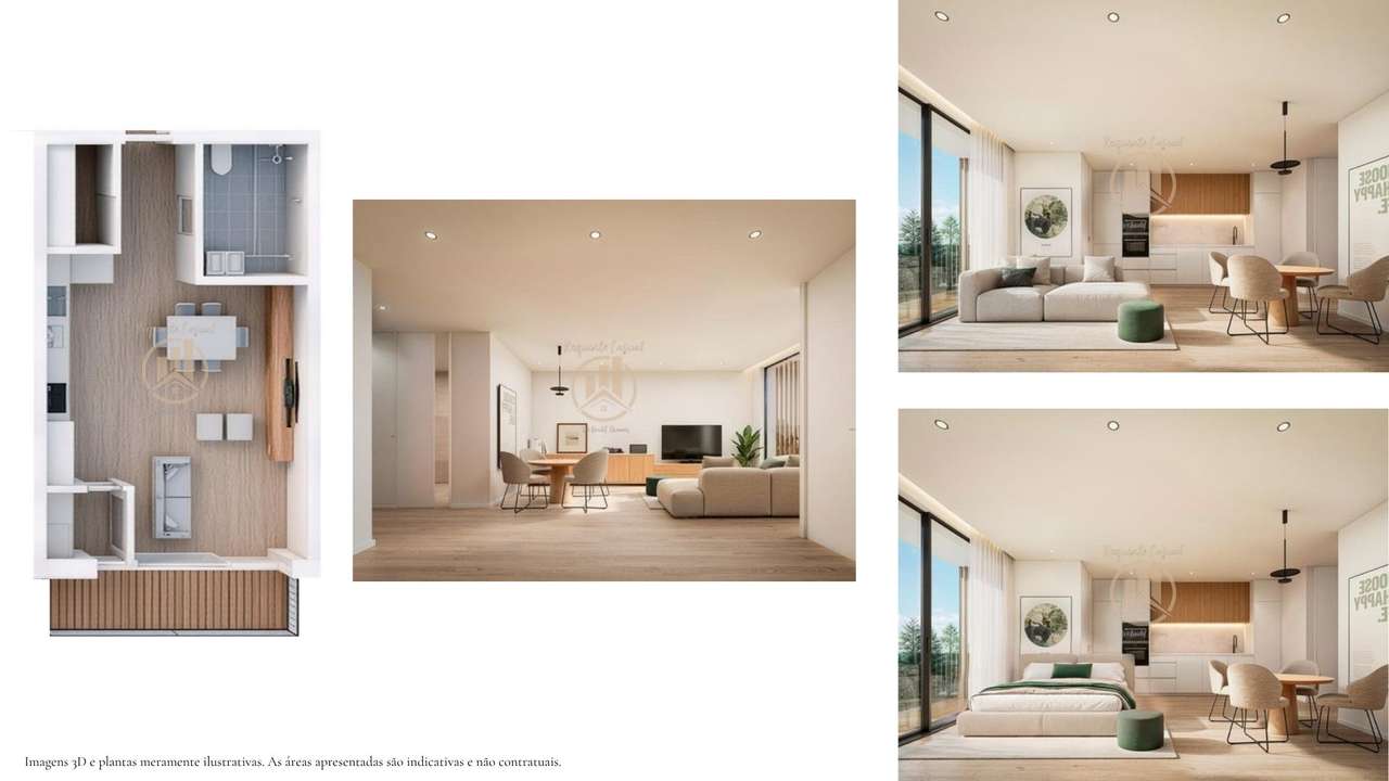 Apartamento T0 | Novo | Espargo - Grande imagem: 2/23