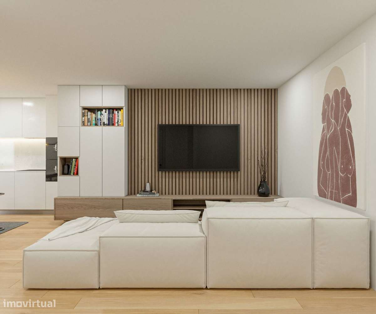 T3 Novo c/ Terraço num Condomínio Fechado na Madalena - Grande imagem: 5/20