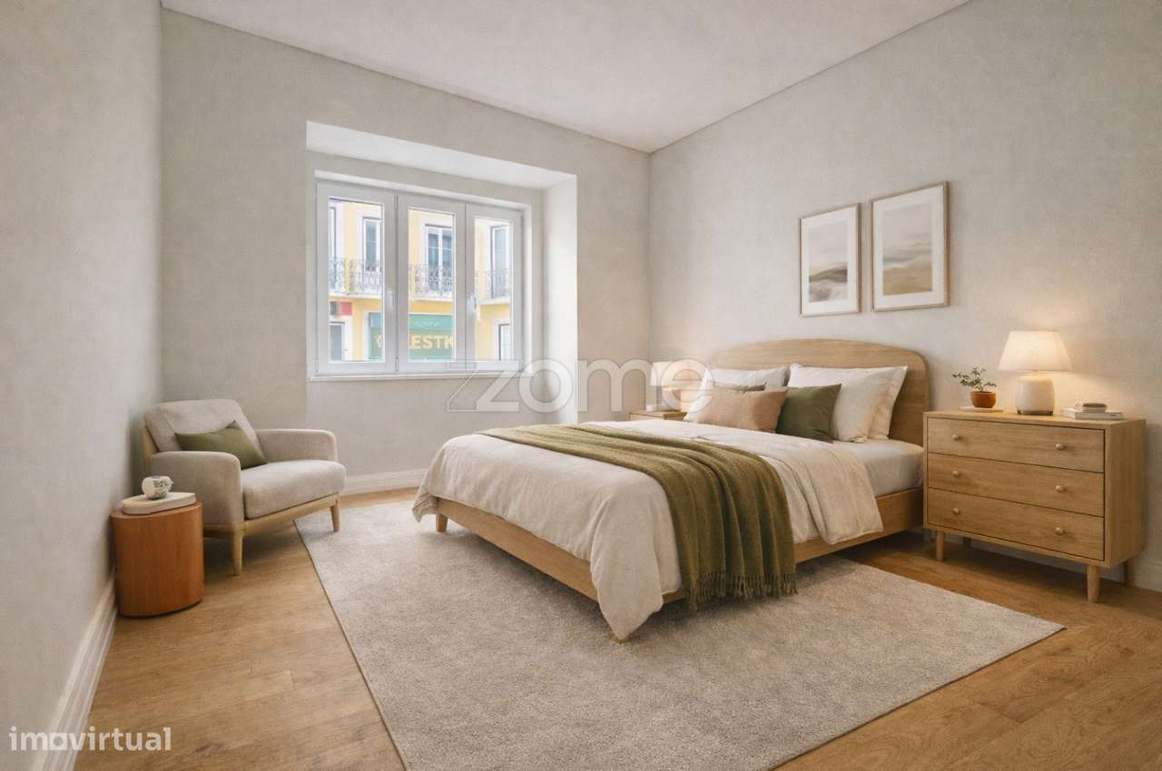 Arrendamento T3 Rés-do-Chão proximo a Avenida da Liberdade - Grande imagem: 4/29