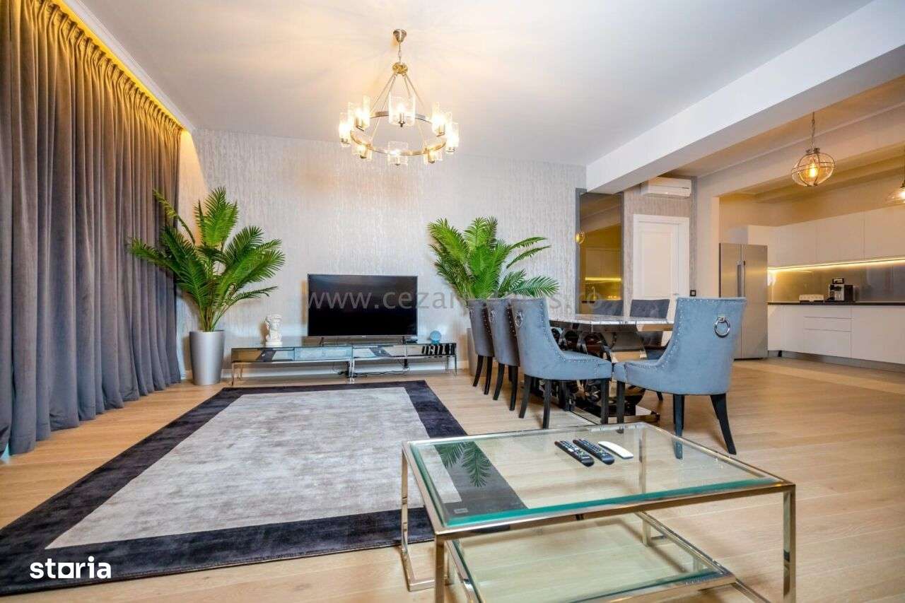 HERASTRAU COMPLEX SALE APARTAMENT 3 CAMERE MOBILAT LUX | LOC PARCARE - Imagine principală: 2/12