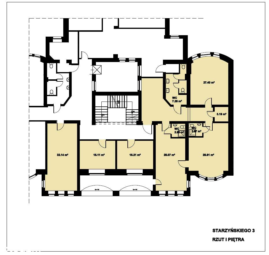 Powierzchnie biurowe na wynajem w Centrum miasta - Pełny obrazek: 2/2
