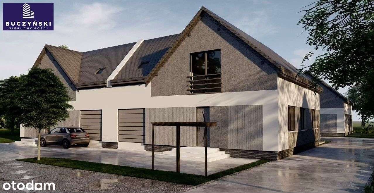 Działka z pozwoleniem na budowę 4 domów.-10